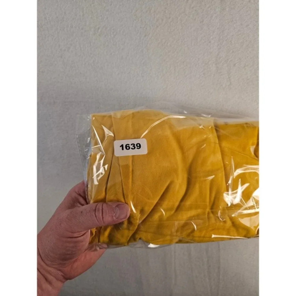 True Religion Brand Jeans Buddha Tour Graphic‎ Yellow Mens T-Shirt #1639